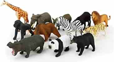 Amazon.co.jp: 動物 模型 モデル フィギュア 野生動物 おもちゃ